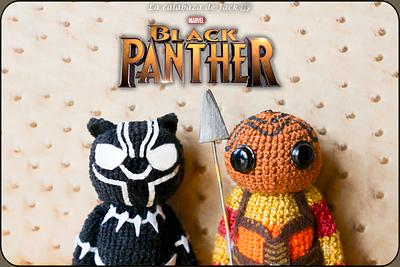 Black Panther Amigurumis - Marvel - La Calabaza de Jack - Project by La Calabaza de Jack