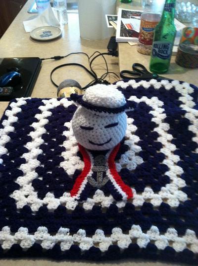 Navy sailor lovey - Project by burnzygirl211