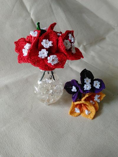 Bougainvillea Hybrid - Project by Flawless Crochet Flowers