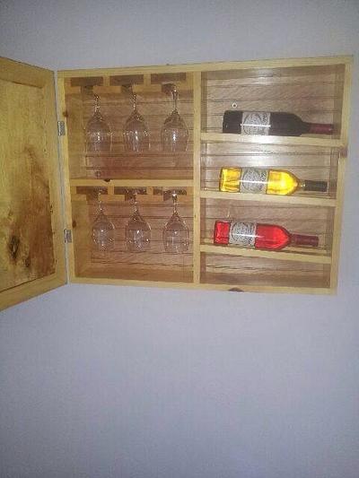 Wine cabinet  - Project by twigg