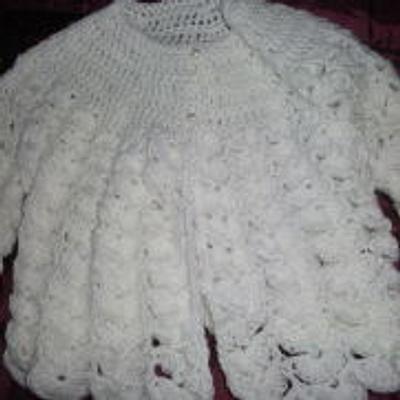 crochet jacket - Project by mobilecrafts