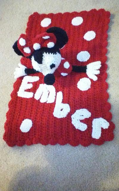 Minnie Mouse Lovey - Project by Jackie Ramsdell
