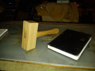 Made myself a mallet - Project by Wolf (& Rabbit!)