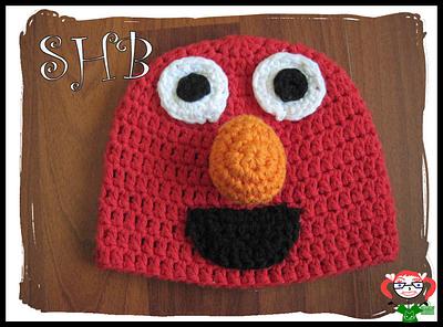 Elmo The Red Guy Crochet Hat - Project by Heather Macias