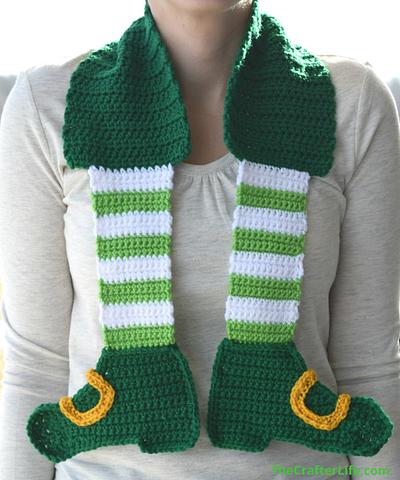 Leprechaun Legs Scarf - Project by Chelsea