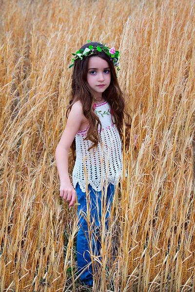 Shabby Chic Apron Style Crochet Halter - Project by Heather Macias