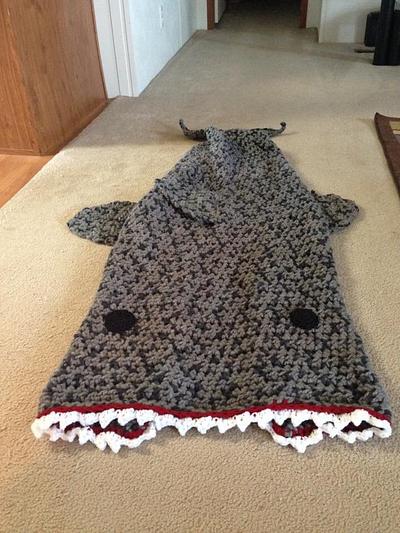 Shark Blanket - Project by TexasPurl