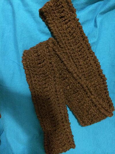 Simple infinity scarf - Project by Melodee50