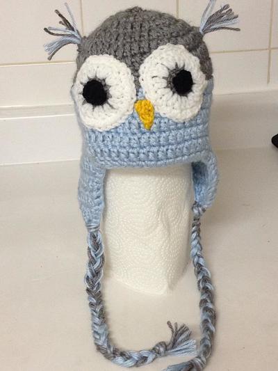 Owl Hat - Project by CharlenesCreations 