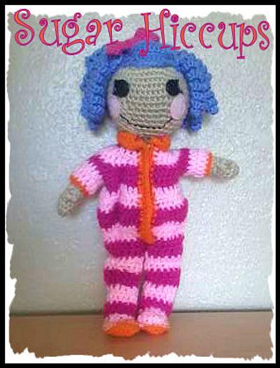 Pillow Featherbed Crochet Lalaloopsy Doll - Project by Heather Macias