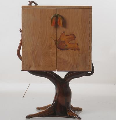 A Little Cabinetree .... Second Box on Stand - Project by shipwright