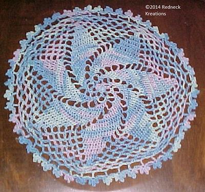 Pinwheel Doily - Project by Frances Glennon