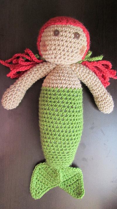 Mermaid toy - Project by Made with love knitting and crocheting