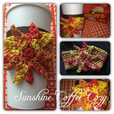 Sunshine Coffee Cozy - Project by MandaPanda