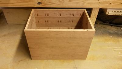 Full Cherry ice chest - Project by JrsWoodWorx