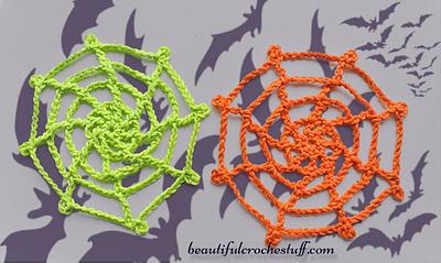 Crochet Spider Web Free Pattern - Project by janegreen