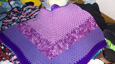 Purple Poncho I - Project by Kristi