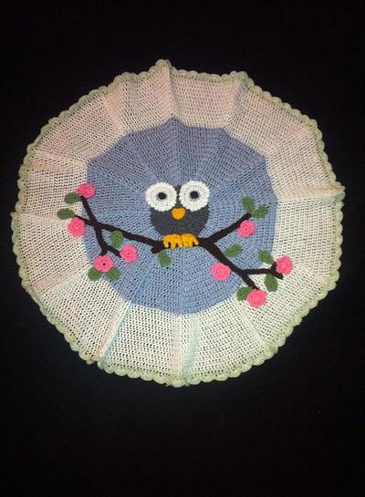 Baby Owl Blankie - Project by Claire Nixon