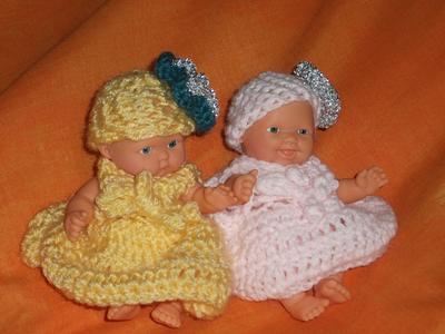 3 inch crochet dolls - Project by mobilecrafts