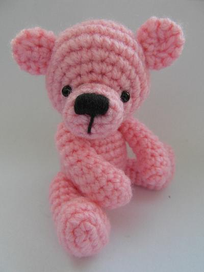 Pink bear - Project by Cute and Kaboodle