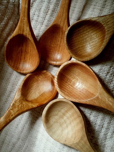 Carved spoons - Project by Mark Michaels