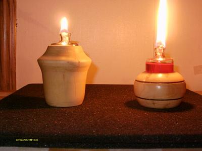 Oil Lamps - Project by Rustic1