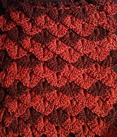 Wip scarf  - Project by Momma Bass