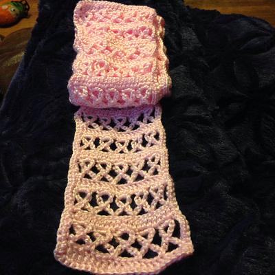 Breast Cancer Scarf - Project by FashionBomb