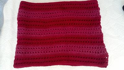 Jacob's Ladder Prayer Shawl - Project by Whitney