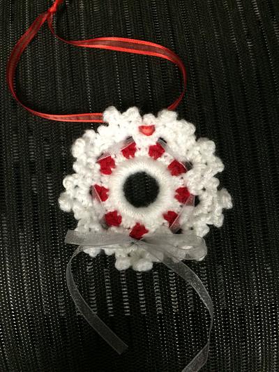 Peppermint Snowflake Ornament - Project by Alana Judah