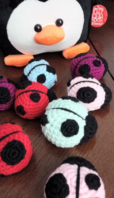 Ladybugs - Project by makemiasamich stitchery