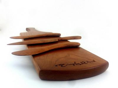 Cherry cheese/bread board - Project by Justsimplywood 