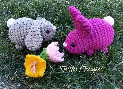 Spring Bunnies & Tulips - Project by tkulling