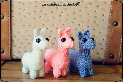 Llamas Amigurumis - La Calabaza de Jack - Project by La Calabaza de Jack