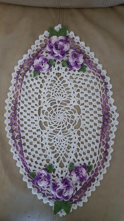 Pineapple and Irish rose doily1 - Project by Nam