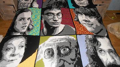 Harry Potter Blanket - Project by Joyce