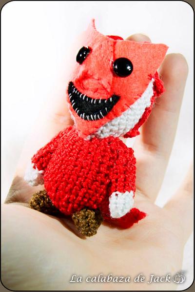 Lock Amigurumi - Nightmare before christmas - La Calabaza de Jack - Project by La Calabaza de Jack