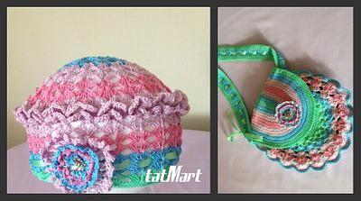 gerl's beret and handbag - Project by tatMart