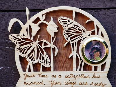 Butterfly Plaque - Project by Celticscroller