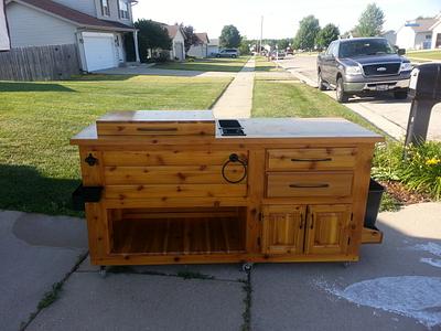 Cooler Party Cart - Project by Jeff Vandenberg