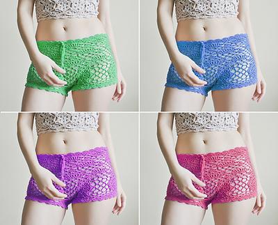 Crochet Shorts Pattern - Project by janegreen