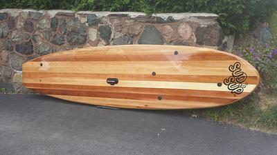 Wooden Stand Up Paddleboards  (SUP) - Project by Mitch Breault 