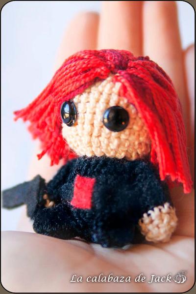 Black Widow Amigurumi - Marvel - La Calabaza de Jack - Project by La Calabaza de Jack