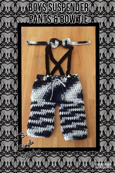 Suspender Pants & Bow Tie - Project by Terri
