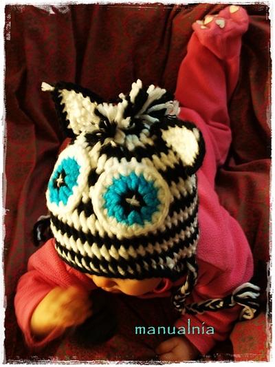 Zebra Hat:) - Project by Manualnia