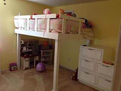 Daughters Loft Bed - Project by TonyCan