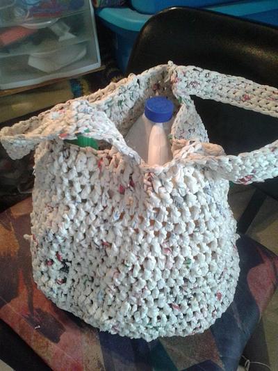 recycle bags - Project by crochetmommaof3