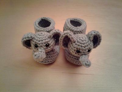 Elephant Booties - Project by Sherily Toledo's Talents