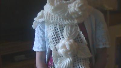 rose scarf - Project by amanda