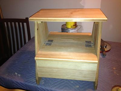 Step Stool With Storage - Project by David A Sylvester  